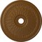 Ekena Millwork Oakleaf Ceiling Medallion (Fits Canopies up to 6 1/4"), 29 1/8"OD x 3 5/8"ID x 1"P, Smokey Topaz CM29OASTF - alternate 1
